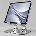 Holding a tablet at an adjustable height and angle