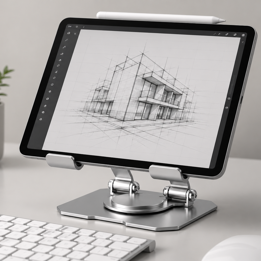 Set up for sketching with a stylus